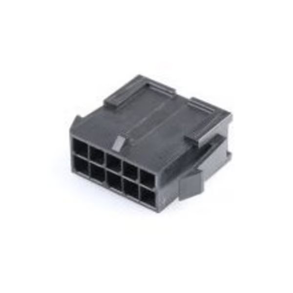 MicroFit 3.0 Plug DR PnlMnt 10Ckt HF, Molex, Mfr#: 43020-1008